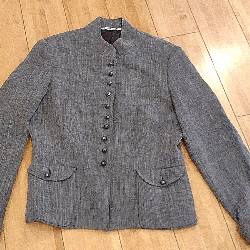 Nygard brown textured blazer ptp 19”